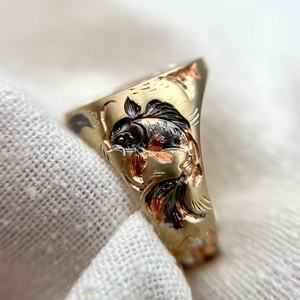 Bague Chevalière Personnalisée avec Gravure, Bijou Cadeau pour Hommes et Femmes, Fournisseur de Bagues Artisanales, Vente en Gros Usine - Product Image 4