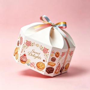 Caja Rectangular Biodegradable para Postres, para Tiramisú, Galletas, Pasteles, <span class=keywords><strong>Donuts</strong></span> y Mousse - Product Image 6