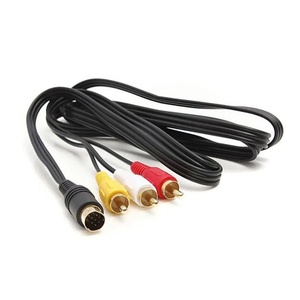 1.8M ใหม่ขายร้อนทนทาน 6 ฟุตสายวิดีโอเสียง AV สำหรับเซก้าแซทเทิร์น เอ/วี อาร์ซีเอ - Product Image 1