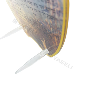 Venta al por mayor de moda personalizada forma de manzana Lucite Rosh Hashanah Simanim tarjeta para regalos Judaica - Product Image 4