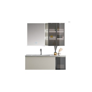 Smart <b>mirror</b> cabinet LED <b>mirror</b> cabinet frame bathroom cabinet combination cabinet <b>wall</b> cabinet storage - Product Image 4