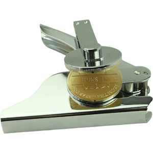Sello de Relieve Personalizado de Acero Inoxidable para Uso en Oficina, Invitaciones de <span class=keywords><strong>Boda</strong></span>, Tarjetas, Sobres, Sellos Corporativos - Product Image 3