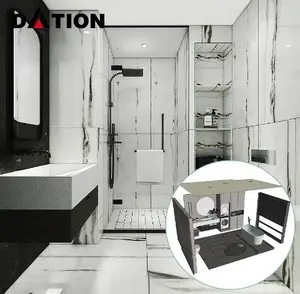 Cucine e servizi igienici integrati prefabbricati del bagno dello stampaggio integrato della lega di alluminio di alta qualità