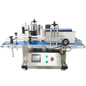 New type of household/factory round bottle automatic fine oil bottle labeling machine