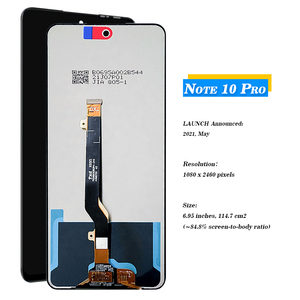Écran tactile Lcd de réparation pour Infinix <span class=keywords><strong>Note</strong></span> <span class=keywords><strong>10</strong></span> Pro, pièces de téléphone, haute qualité, Oem - Product Image 4