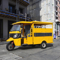 Tricycle de loisirs directement de l'usine avec portes personnalisables, scooter taxi polyvalent à double usage passagers et marchandises