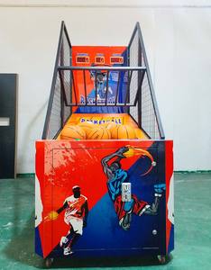 Machine de tir d'arcade de sport de basketball de rue à 2 joueurs, à monnayeur, personnalisable japonaise, avec prise simple et économique - Product Image 6