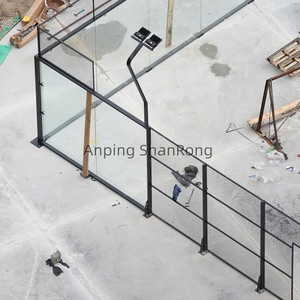 Clôture de terrain de padel en acier galvanisé pour intérieur et extérieur avec tailles personnalisables pour fabricant et fournisseur de tennis - Product Image 2