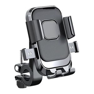 Supporto per Telefono da Bicicletta con Rotazione a 360 <span class=keywords><strong>Gradi</strong></span>, Montaggio sul Manubrio con Fascia in Silicone per Cellulari - Product Image 1