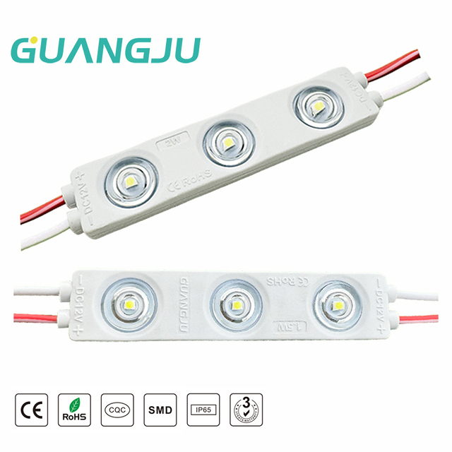 12v 3 Lighting LED Modules Outdoor Lighting Signs Advertising Luminous Module  7013 Smd2835  Injection Led Module