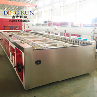 Mesin Pembuat Papan Pintu PVC WPC Harga Pabrik DINGKUN, Mesin Ekstrusi Panel Pintu PVC, Lini Profil Kusen Pintu