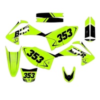 Autocollants de jantes de moto en film métallique de haute qualité TZ214 pour la nouvelle Xinguizun CQR