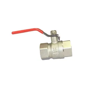 Medium Temperature full port 1 1/4 inch brass ball valve