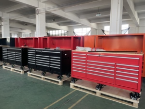 Điện thoại di động 18-ngăn kéo công cụ ngực cho nhà để xe bằng gỗ hàng đầu 72 inch bàn làm việc công cụ lớn tủ với ngăn kéo - Product Image 2