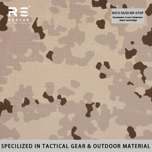 Bundeswehr 3色Wustentarn砂漠迷彩戦術ギア制服織りNYCO5050リップストッププリント防水NIR/IRR処理 - Product Image 5