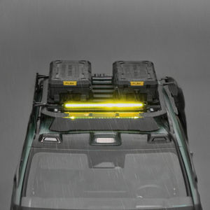 BYD ไฟสปอตไลท์ลายเสือดาว8แถบไฟหลังคามูนสโตนแบบพับได้30 "<span class=keywords><strong>แฟลช</strong></span>สปอตไลท์ออฟโรด - Product Image 4