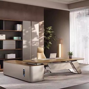 hiện đại điều hành văn phòng bảng Ông Chủ nội thất văn phòng Ông Chủ bàn CEO bàn sang trọng bàn Ông Chủ bàn cho văn phòng - Product Image 4