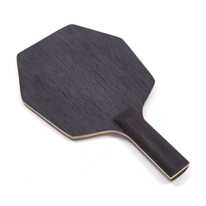 Lames <span class=keywords><strong>de</strong></span> <span class=keywords><strong>tennis</strong></span> <span class=keywords><strong>de</strong></span> <span class=keywords><strong>table</strong></span> professionnelles haut <span class=keywords><strong>de</strong></span> gamme en bois d'ayous et fibre <span class=keywords><strong>de</strong></span> carbone, forme hexagonale unique, avec caoutchouc à picots - Product Image 6