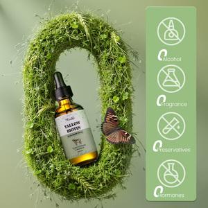 Huile capillaire revitalisante au suif et à la biotine pour le cuir chevelu, marque privée – Huile de croissance capillaire au suif et à la biotine pour les soins capillaires - Product Image 3