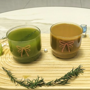 Ly cà phê/latte/đồ tráng miệng/bánh pudding kiểu Mỹ phong cách gia đình, chịu nhiệt cao, thiết kế sáng tạo, có thể xếp chồng lên nhau - Product Image 3