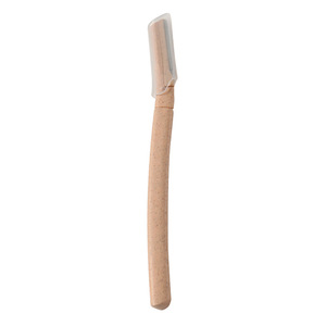 Herramienta <span class=keywords><strong>de</strong></span> exfoliación para la cara Color púrpura Ecológico Ceja Razor Trimmer Mujeres Depilación facial Derma Razor Blade - Product Image 6