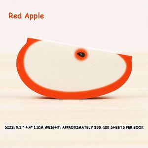 Custom Cute Note <b>Pad</b> Fruit Shape Promotional Gift <b>Cheap</b> Memo <b>Pad</b> Portable Meeting Library Card Cute Daily Planner Notepad - Product Image 5