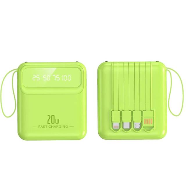 2026 New Cross Border Exclusive Mini Portable Super Fast Charging 20000mah Power Bank Pour Téléphone
