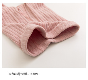 Printemps et automne enfants collants grand pp bébé une pièce <span class=keywords><strong>chaussettes</strong></span> blanc nœud tricoté filles Leggings - Product Image 6