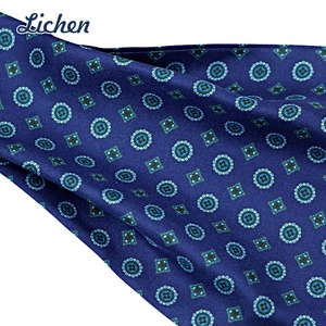 Nouveau Bleu Or Paisley <span class=keywords><strong>Ascot</strong></span> Cravate Hommes Cravate Bulev Hommes Soie Formelle Bleu Cravate <span class=keywords><strong>Homme</strong></span> Mariage Floral Noir <span class=keywords><strong>Ascot</strong></span> Écharpe - Product Image 6