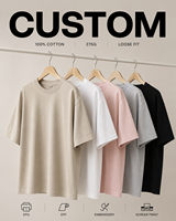 T-shirt basique en jersey de coton uni pour homme, coupe oversize à épaules tombantes, idéal pour le quotidien, vente en gros OEM