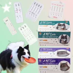 Alta Qualidade Canina Distemper/hepatite/gripe teste Combo (CDV-CAV-CIV) Veterinária Pet <span class=keywords><strong>Disease</strong></span> Detection - Product Image 4