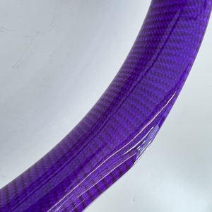 <span class=keywords><strong>Volant</strong></span> de course professionnel personnalisable en fibre de carbone véritable violet CCExcellent pour <span class=keywords><strong>Momo</strong></span>, forme D, 6 trous, universel - Product Image 4