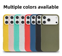 Coque de téléphone portable certifiée GRS 17 18 TPU mat givré camouflage, protection 360°, antibactérienne