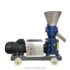 Pellet Machine Plastic Wood Pellet Mill Granulator Animal Feed Processing Machines For Chicken Manufacturing Plant