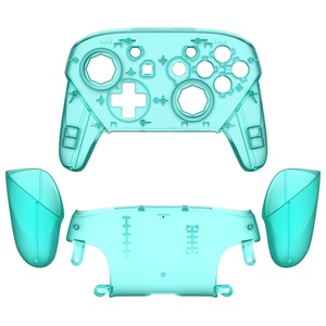Coque de remplacement transparente vert émeraude pour manette de jeu, coque de protection personnalisée pour manette NS Pro - Product Image 2
