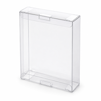 Boîte en plastique PET transparente personnalisée, emballage pliable transparent avec impression, boîtes de présentation OEM pour jouets, cosmétiques, cadeaux