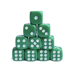 Juego de Dados Acrílicos de 12 mm, Dados de 6 Caras con Esquinas Redondeadas para Juegos - Product Image 3