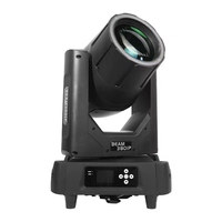 Projecteur LED à tête mobile 380W Prism King Beam DMX512, étanche IP65, 19 canaux, 540° Pan/Tilt, lumière du jour 6000K, IRC 80, éclairage de scène extérieur