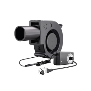 Ventilateur <span class=keywords><strong>Soufflant</strong></span> Centrifuge à Haute Vitesse OEM 97mm CC 12V 24V 36V avec Prise CA et Contrôleur à 3 Vitesses 9733, <span class=keywords><strong>Petit</strong></span> Ventilateur <span class=keywords><strong>Soufflant</strong></span> pour Chauffage et Barbecue - Product Image 5