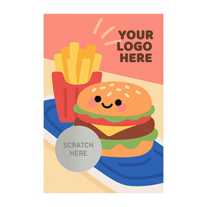 Logotipo personalizado Black Friday Scratch Vouchers <span class=keywords><strong>Descuento</strong></span> Scratch off Card Ticket Promoción Scratch Coupon Card para tienda <span class=keywords><strong>de</strong></span> negocios - Product Image 3