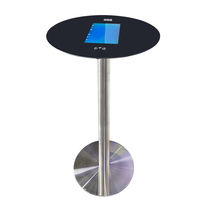 13.3 ''Affichage de commande de nourriture en intérieur Affichage numérique Écran tactile intelligent Table tactile pour restaurant
