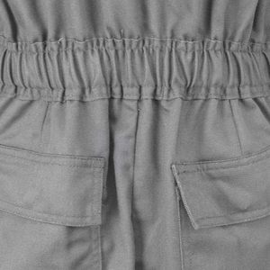 Overol de Trabajo para Hombre, Color Gris, Talla M, Algodón Transpirable, Uniforme - Product Image 3