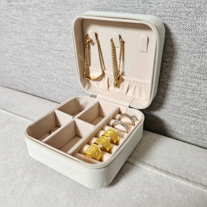 Custodia accessori per gioielli bianchi Organizer - Product Image 1