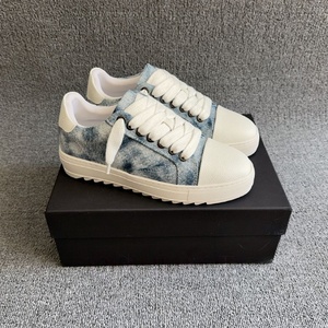 Chaussures de sport en toile à semelle épaisse avec logo personnalisé, lacets, bout rond, plateforme, chaussures classiques décontractées pour hommes - Product Image 4