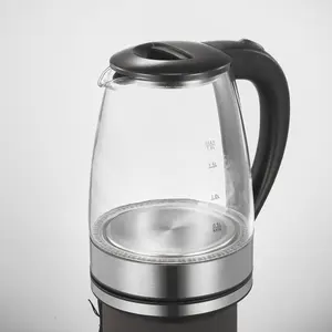 top seller household popular High Quality 1.8L OEM Powerful electric glass kettle Cordless water kettle electric