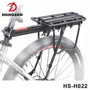Portabicicletas Trasero Estándar para <span class=keywords><strong>Bicicleta</strong></span> de Carretera/<span class=keywords><strong>Montaña</strong></span> HONG SEN H022, 22"-27", Capacidad de Carga de 100 kg, Liberación Rápida, Desmontable - Product Image 2
