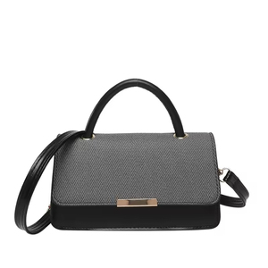 2025 printemps nouvelle mode carré sac à main femmes rétro épaule sac à bandoulière chaîne décoration - Product Image 2