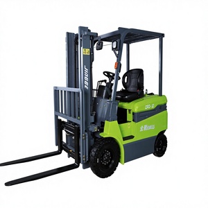 รถยกไฟฟ้า HELI รับน้ำหนัก 3500 กก. เสากระโดง 3 ท่อน ยางตัน แบบนั่งขับ แบตเตอรี่ลิเธียมไอออน สำหรับใช้งานภายในอาคาร - Product Image 2