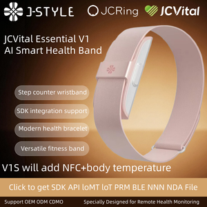 Bracelet intelligent JCVital V1 avec moniteur <span class=keywords><strong>de</strong></span> tension artérielle, enregistre les données <span class=keywords><strong>de</strong></span> TA quotidiennes et constitue un historique complet - Product Image 1