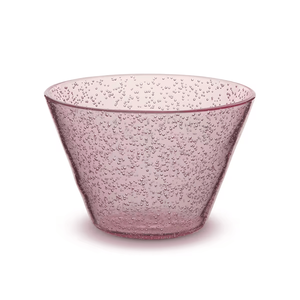 MEMENTO - Bol en verre rose 30CL - Product Image 1